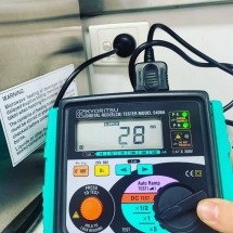 RCD testing ‘Safety switch testing ensuring all appliances are compliant and up to date with safety standards