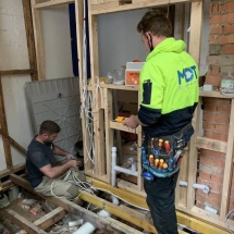 Bathroom rough in......