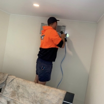 Mounting a split system air conditioner