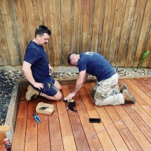 Decking progress
