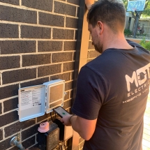 Setting up an app and lighting control for decking lights